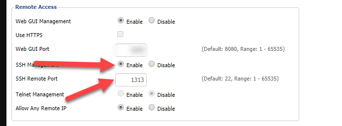 DD-WRT Remote Management